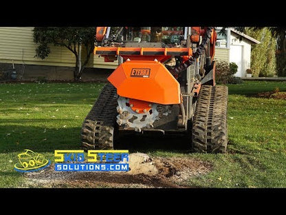 Eterra Attachments Stump Grinder | Vortex | 27"-31" Cutting Wheel | 18"-20"+ Cutting Depth | For Standard & High-Flow Skid Steers