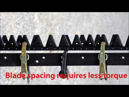 I&J Twin Mower | Model 706 | 18 ft Width | Heavy-Duty Twin 9 ft Bars | 150 To 200 HP | For Tractor