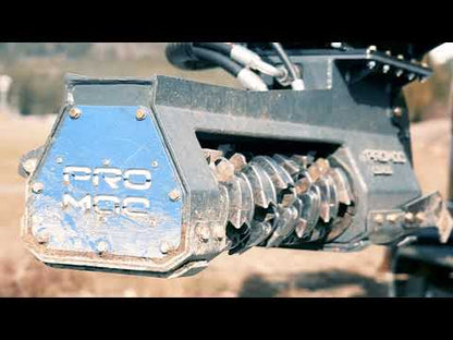 Promac Forestry Mulcher | Model LSM Series | Cutting Width 30" | 10–23 GPM | 5+ Tons | For Mini Excavator