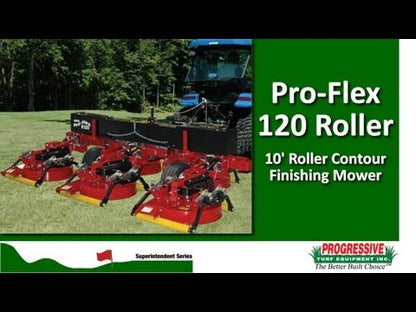 Progressive Turf Equipment Inc. Contour Rough/Finishing Mower | Model Pro-Flex 120 | 10' Cutting Width | 30–40 HP | For Tractor