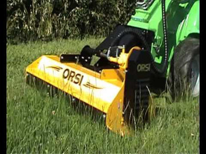 Orsi Flail Mower | Model Garden Series | Working Width 41" To 61" | Horsepower 18-35 HP | For Tractors