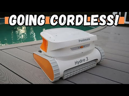 Chasing Cleaner Hydro 3 Cordless Essential Pool Cleaner | Pool Size 860.8–1076 Sq.ft | Charging Time 4 H | Battery Time 200 Min