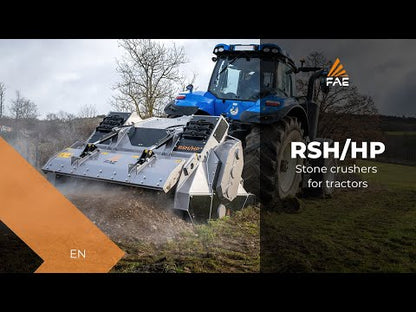 FAE | RSH/HP Stone Crusher | Model 200 To 250 | Width 83" To 101.9" | Crushed Depth Up to 20" | Horsepower 360 To 500 HP | For Tractors