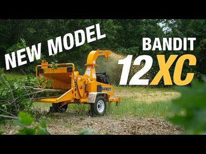 2025 Bandit Towable Drum Style Hand-Fed Chipper | Model Intimidator 12-XC | Width 79" inches | Engine Horsepower 74 HP