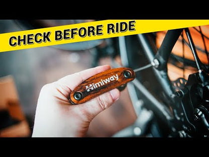 Himiway D5 (Zebra) | High Step | Premium All-terrain Electric Fat Bike