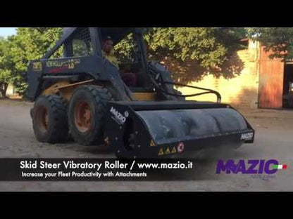 Mazio Vibratory Roller | Models VR-1250, VR-1550, VR-1850 & VR-2150 | Total Width 1488 To 2388 mm | For Skid Steer