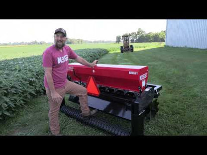 Kasco The VARI-MAXX Food Plot Seeder | Working Width 48"/60"/ 72" | 25-65HP | For Tractor