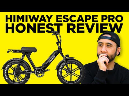 Himiway Moped-Style Electric Bike | Model Escape Pro | Length 69" | Battery 48V 17.5Ah | Range 50 Miles | 750W Hub Motor