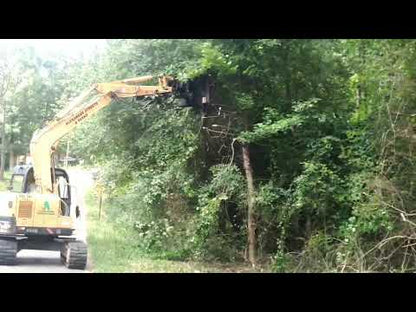 Brush Wolf Standard-Duty X- Brush Cutter Series | Cutting Width 36", 42" & 48" inches | Hydraulic Flow Range 8-40 GPM | For Excavators & Backhoe