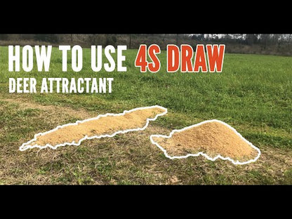 4S Advanced Wildlife Solutions Double Drop Attractant Block | Model I17112 | 25 lbs | Long‑Range Deer Feed & High‑Protein Attractant