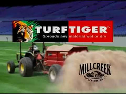 Millcreek | Large Top Dresser | Model 4300 Turf Tiger | 7,500 lbs Capacity | Horsepower 35 HP | For Tractor