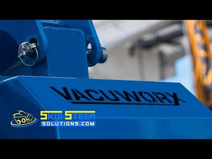 Vacuworx Portable Vacuum Lifting System | Model PS1 | Compact Frame 14.25" | 1,700 lb Capacity | 8 To 30+ GPM | 1.5 To 3 Ton | For Skid Steers, Mini Excavators & Forklifts