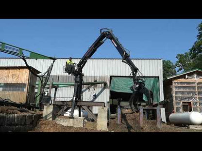 Barko Stationary Log Loader | 2025 Model 80XLE | 2.99 Tons Class | Boom Reach 27' Ft | For Material Handling Applications
