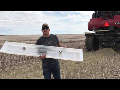 Schergain Drop Pan Solution System | Model SG-DPSS | 48" Pan Width | Manual Grain Loss Measurement | For Combine
