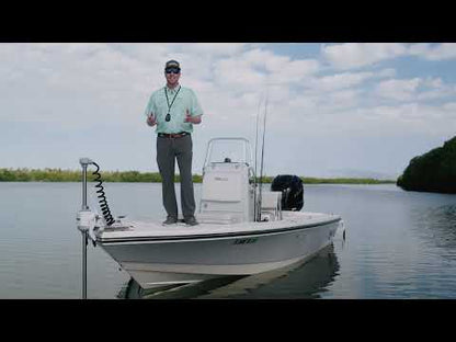 Power Pole | Trolling Motor | Move PV | Brushless Motor | 72” Shaft | 78 - 100 lbs Thrust | 24V - 36V | Saltwater & Freshwater Bow-Mount