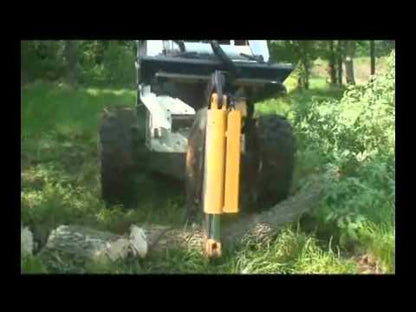 Sidney Tree Shear | Model TB-1000-MS | Cutting Capacity 14" | 10" Cutting Capacity | 2-5 Tons | 20-35 HP | 12-20 GPM | For Mini Skid Steers, Backhoes, Mini Excavators & Tractors