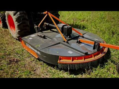 Titan Attachments PRO Series Rotary Cutter | 2″ Mulching Capacity | 5′–6′ Cutting Width | Rear Discharge | Heavy-Duty Brush Mower | 25–90 HP | For Tractors