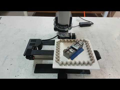 Wolfpack 3DCP | Clay 3D Printer | Direct Clay Extrusion | 10" x 10" x 12" Build Volume | 130 mm/s Max Speed | 110-220 VAC | WiFi-Enabled | For Ceramic STL Files