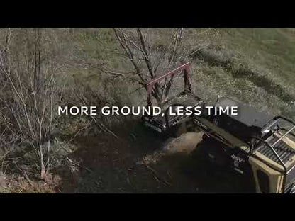 Virnig V70 Drum Mulcher | Models DRM60 & DRM72 | Widths 60" & 72" | Hydraulic Flow 30 To 50 GPM | For Skid Steer