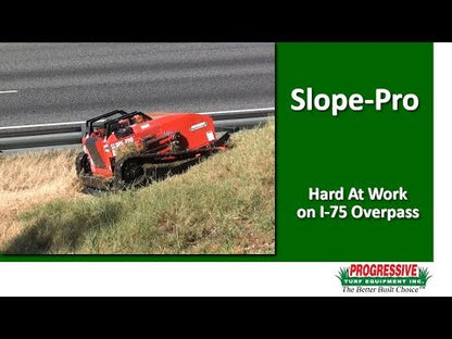 Progressive Turf Equipment Inc. Remote Controlled Steep Slope Mower | Model SLOPE-PRO | Cutting Width 52" | 26 HP Kohler EFI | Commercial Remote Mower