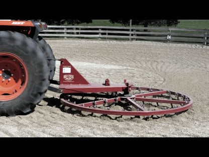 Mill Creek Spin Groomer Arena Rake | 5, 6 & 7 Foot | For Tractors