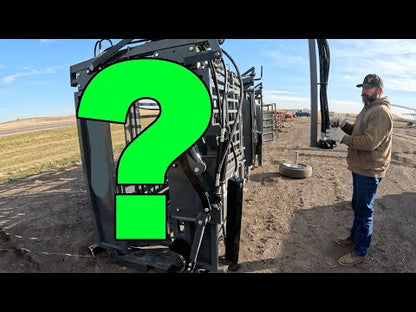 Palco Chute Alley Tub Combo | Width 96" | Hydraulic | For Ranch Facilities & Cattle Operations