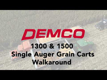 Demco Single Auger Grain Carts | Model 1300 & 1500 | Tread Width  112" To 193" | Horsepower 200+ | For Tractor