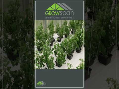 FarmTek GrowSpan Series 2000 Commercial Greenhouse | Extra-Tall Sidewalls | Energy-Efficient Multiple Size