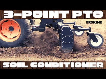 Erskine 3-Point PTO Soil Conditioner | SC-72, SC-84 & SC-96 Model | With Hydraulic Angling Packages | For Tractor