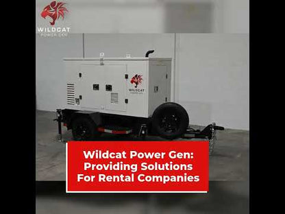 Wildcat Patriot Mobile Generator | Power Options 15 kW To 150 kW | Single or Three Phase | Trailer-Mounted With Tank