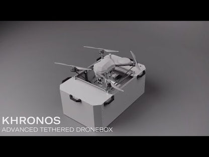 Elistair Khronos Tethered DroneBox | Hovering Height 197 ft | 24 Hrs ISR Operations