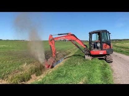 Ditch Doctor Excavator Ditch Trencher | Model DD15 | 12-45 GPM | Weight 800 lbs | For Excavator