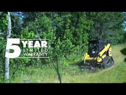 Brush Wolf Open Front / Heavy-Duty Brush Cutter Series | Cutting Width 66", 72" & 78" inches | Hydraulic Flow Range 10-40 GPM | For Skid Steer