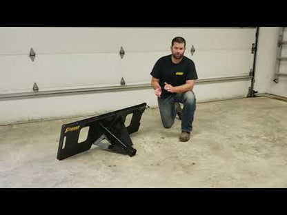 CL Fabrication EZ Receiver Hitch | Width 48" inches | Oil Flow Range 15 To 25 GPM | For Skid Steers