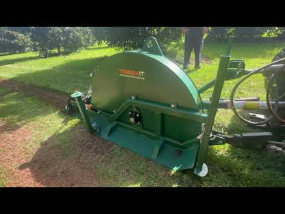 Trenchit Silt Wheel Rootsaw With PTO 540 RPM Output | Model RTS500 | 38" Trench Depth | 50-90HP | For Tractor