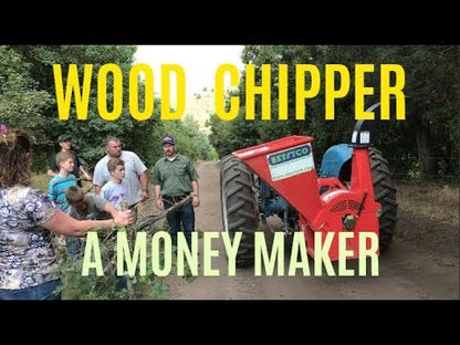 Farmer Helper FH-DW30 Drum Style Wood Chipper | 6” Chipping Diameter | 20-50HP for Tractor