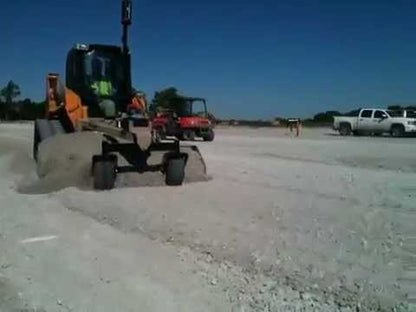 Level Best Laser Grading Scraper | Model PD84 | Width 84" | 15–25 GPM | For Skid Steer & Compact Track Loader