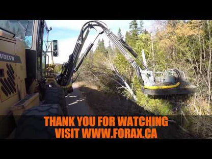 Forax 22' Implement Grader Boom | Weight 2800 lbs | Cutting Width 75 inches | Mulching Width 72 inches | For Road Grader