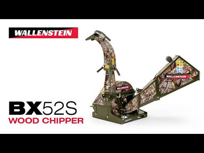 Wallenstein | Gravity Feed Wood Chippers | Models BX Series | Rotor Diameter 25" To 36" | Chipping Capacity 3.5" To 10" | Horsepower 22-120 HP | For Tractors