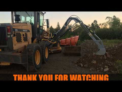 Forax HD72 6' Heavy Duty Mulcher | Weight 910 Lbs | Cutting Width 72 inches | Hydraulic Requirement 25-30 gal/min | For Road Grader