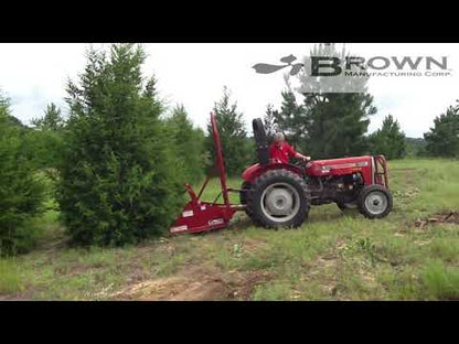 Brown TSG-200 & TSG-100 30” Cutting Disc Tree Saw With Grapple With Driveline 3-Point Hitch | For Tractor