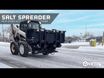 Virnig Salt Spreader | Model SLT | 56.3" Width | Hydraulic Flow 15 To 25 GPM | For Skid Steer