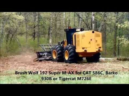 Brush Wolf Brush Cutter | Model 192 Super M-AX | Cutting Width 192" inches | Approx. 92 HP-127HP | For Tractors