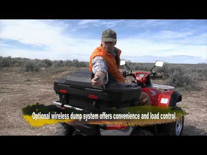 Bosski | Trailer | Model 2000 Aluminum ATV Wagon | Overall Dimensions 59" W x 125" L x 44" H | 46 cu ft Capacity | Horsepower 20 To 50 HP | For ATV