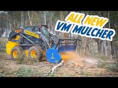 Auger Torque | Variable Mulchers | Models VM40 & VM60 | Width 40" To 60" Inches | Hydraulic Flow 15 To 25 GPM | For Skid Steer