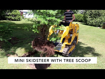 CL Fabrication Tree Transplanter Scoop | Root Ball Size: 36" - 60" | For Skid Steer Loaders