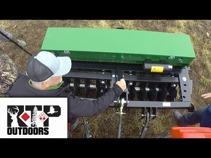 RTP Ground Breaker3 3’ Food Plot Planter | Model Ground Breaker 3 | Width 39” | 30 HP  | For Tractors