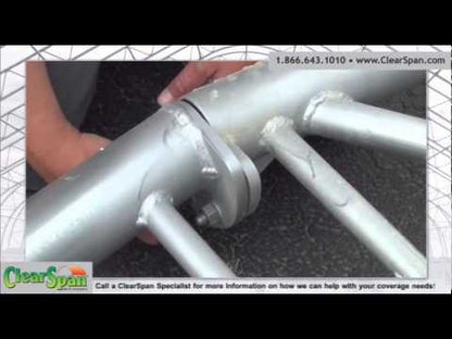 FarmTek ClearSpan™ HD Free Standing Building System | High Clearance & Wide-Open Design