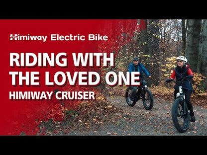 Himiway D3 ST (Cruiser ST) | All Terrain Step Thru Electric Bike | 750W Brushless Gear Motor | LCD Display With USB Charging