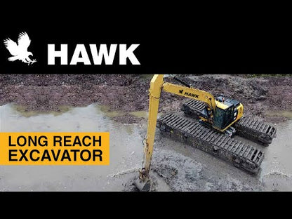 Hawk Excavator Long Reach Arm | Model LRA1036 | Reach 36' | 10–13 Ton | For Excavators